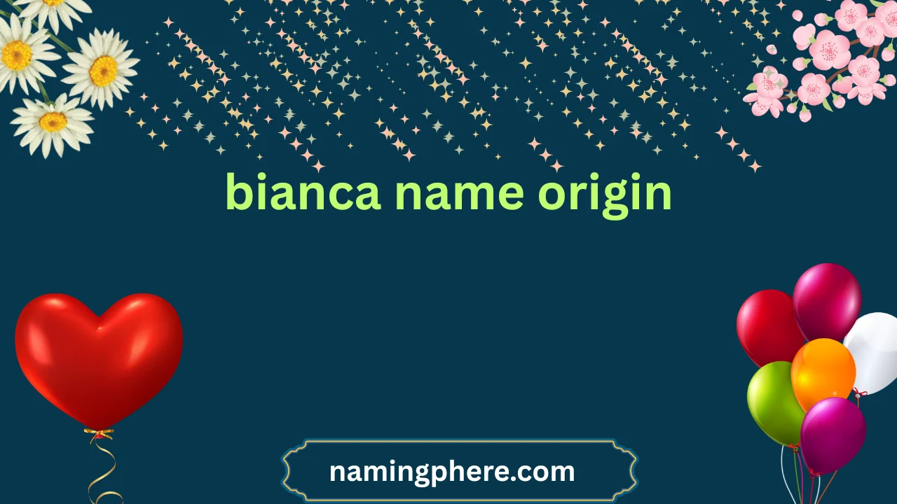 bianca name origin