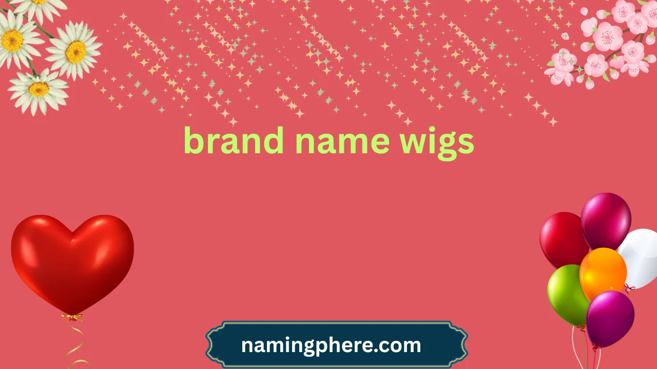 brand name wigs