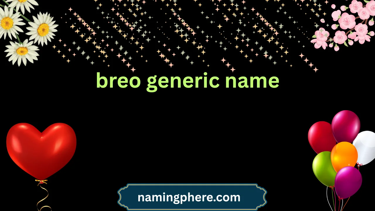 breo generic name