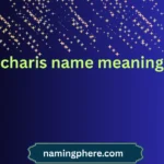 charis name meaning