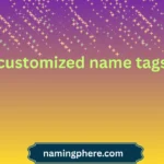 customized name tags