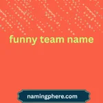 funny team name