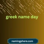greek name day