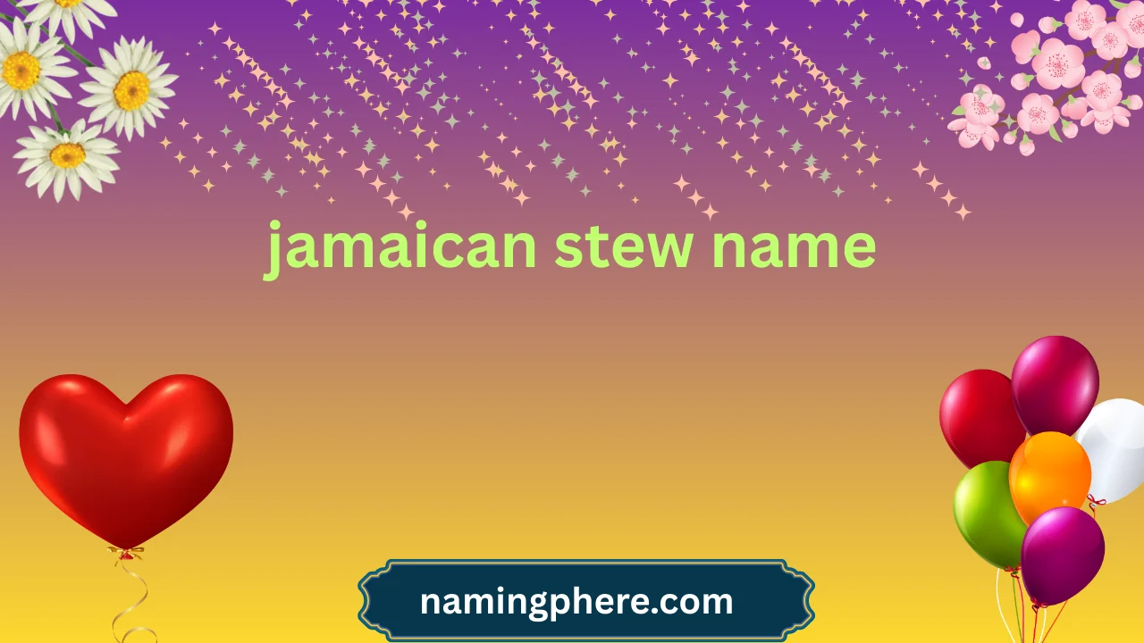 jamaican stew name
