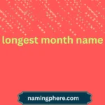 longest month name