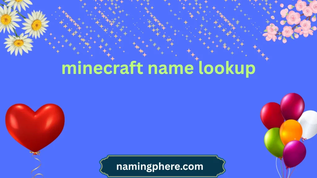 minecraft name lookup