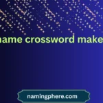 name crossword maker