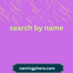 search by name