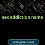 sex addiction name