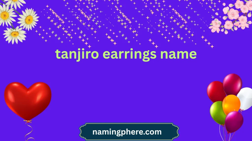 tanjiro earrings name