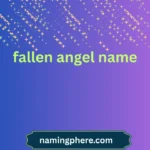 fallen angel name