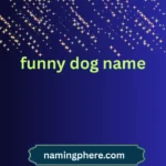funny dog name