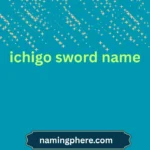 ichigo sword name