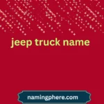 jeep truck name