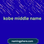kobe middle name