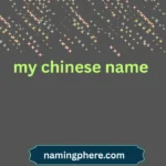 my chinese name