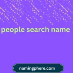 people search name