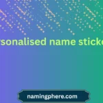 personalised name stickers