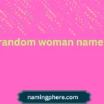random woman name