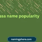 ssa name popularity