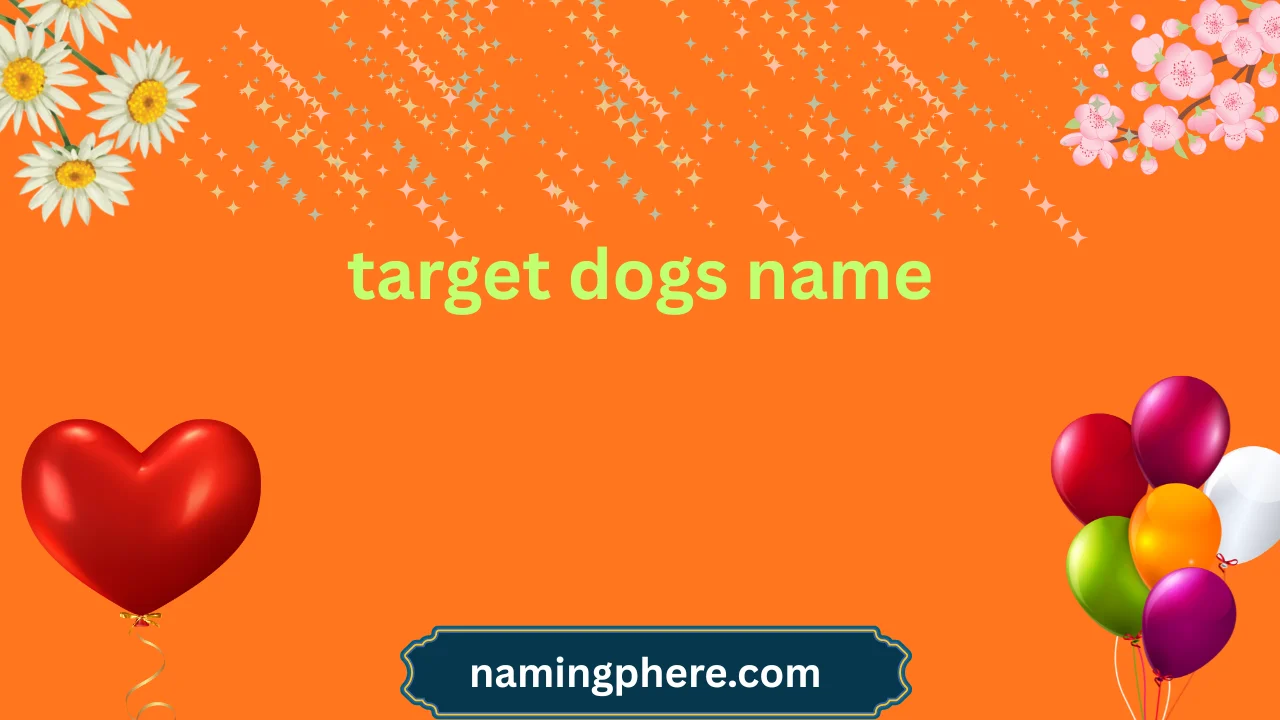 target dogs name