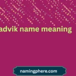 advik name meaning