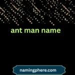 ant man name