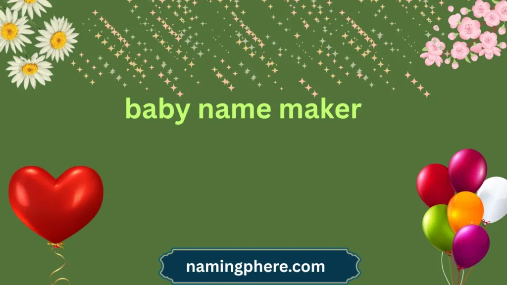 baby name maker