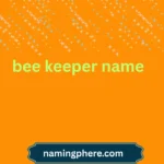 bee keeper name