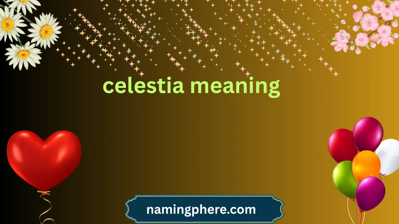 celestia meaning
