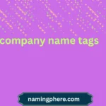 company name tags