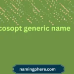 cosopt generic name