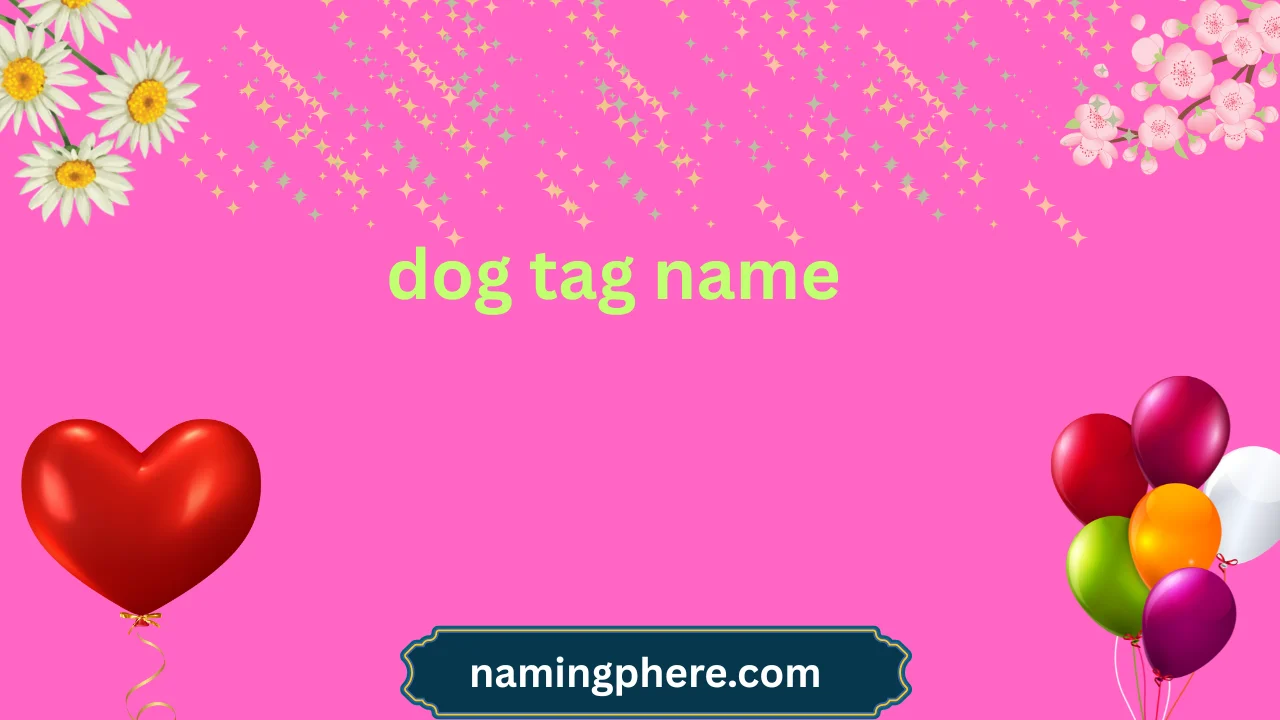 dog tag name