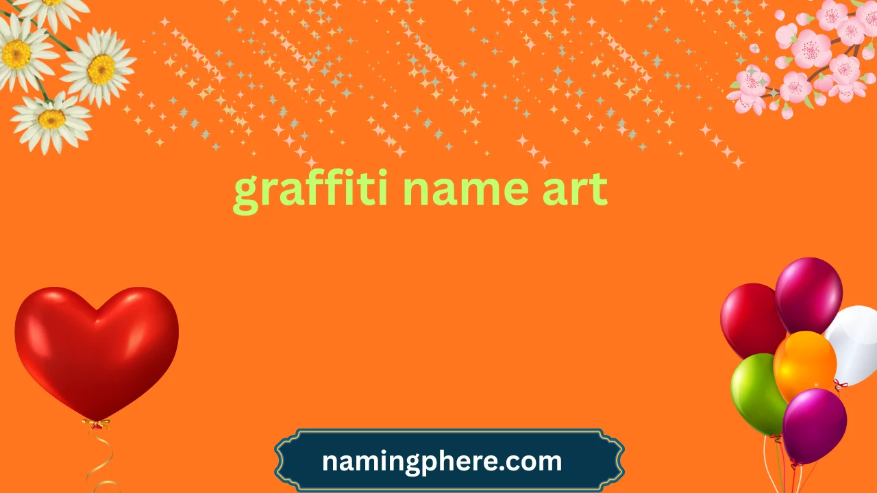 graffiti name art