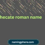 hecate roman name