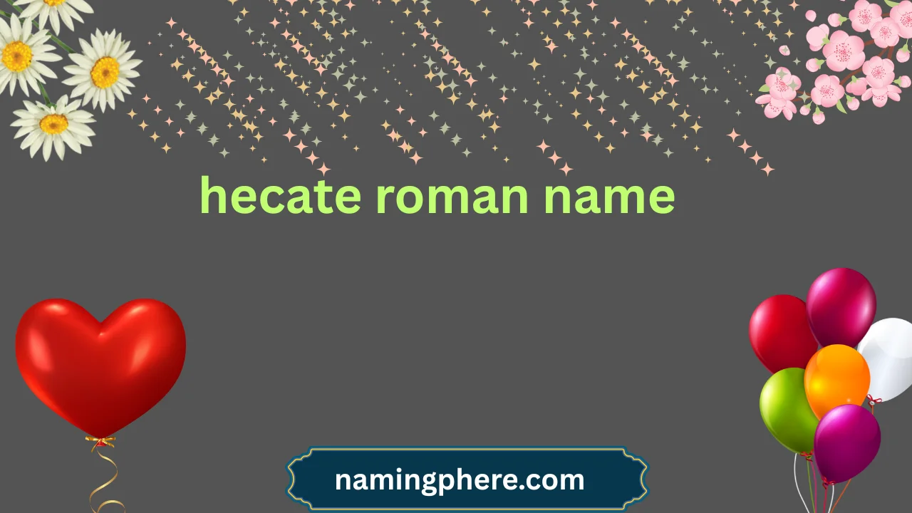 hecate roman name