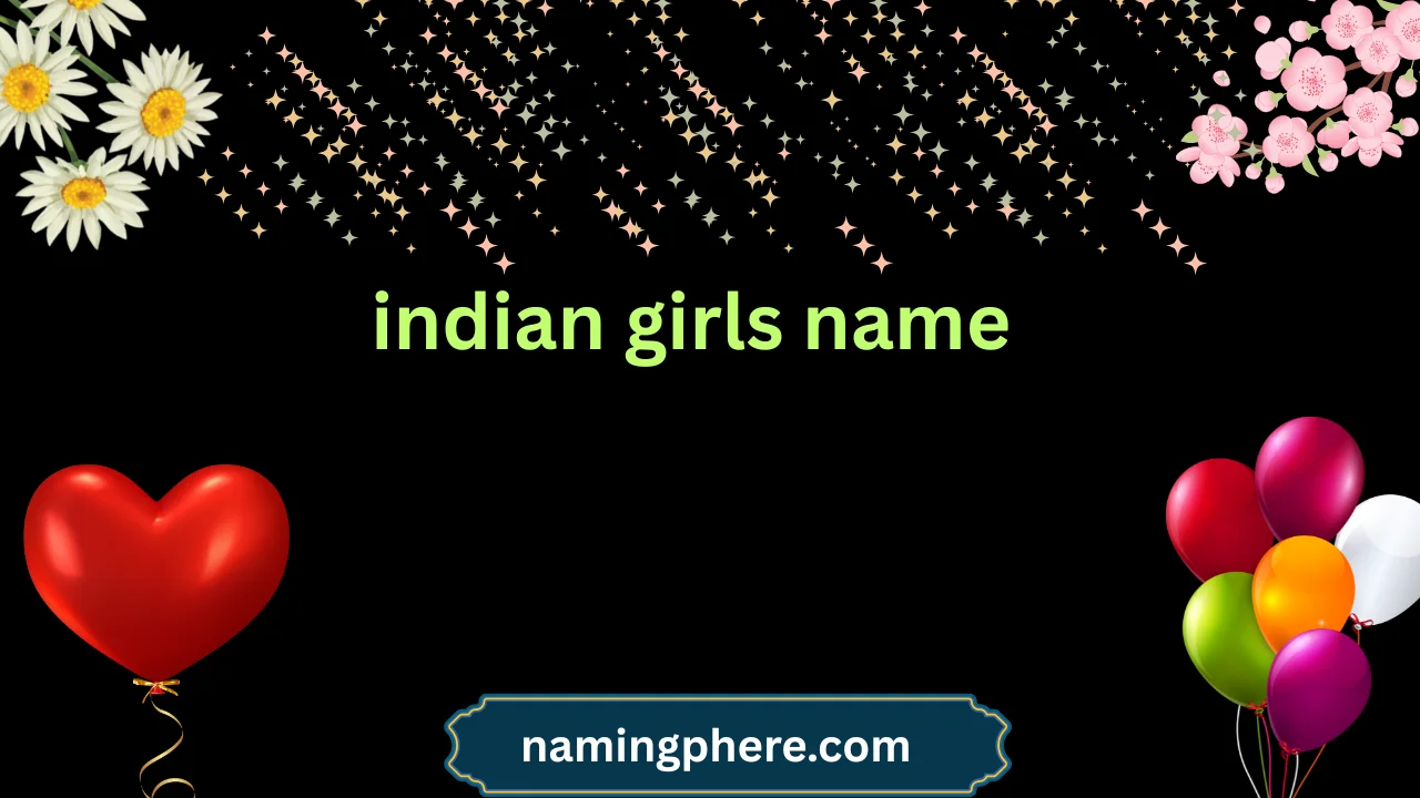 indian girls name