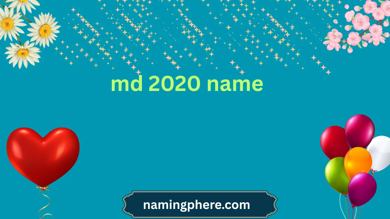 md 2020 name