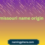 missouri name origin
