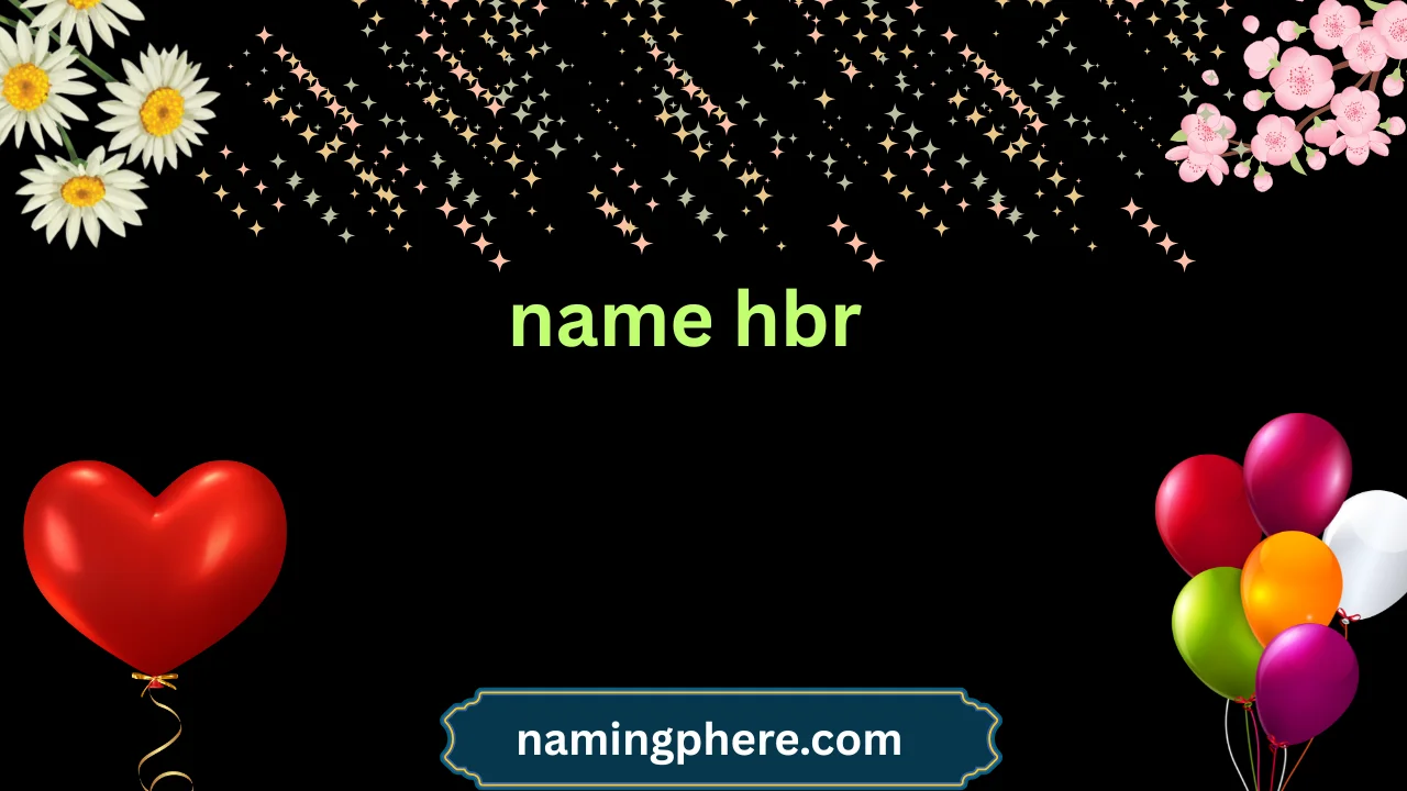 name hbr