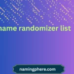 name randomizer list