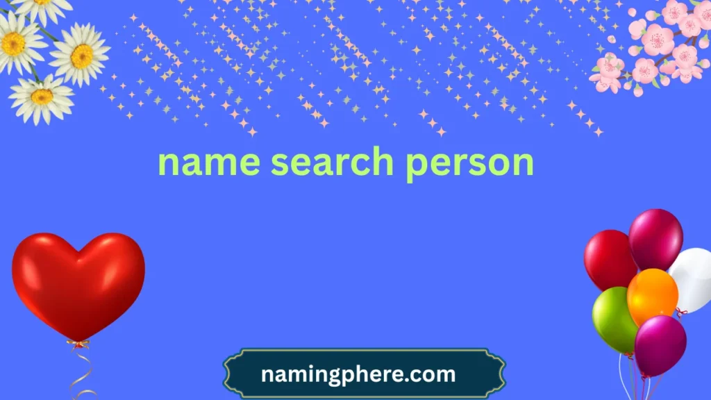 name search person