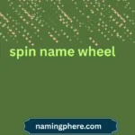 spin name wheel