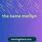 the name marilyn