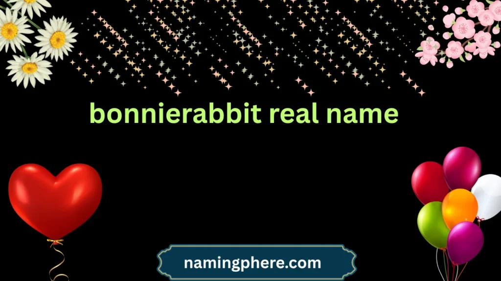 bonnierabbit real name