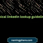 ethical linkedin lookup guidelines
