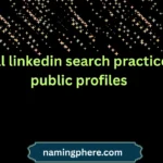 ethical linkedin search practices for public profiles