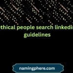 ethical people search linkedin guidelines