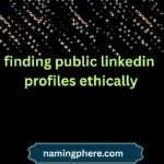 finding public linkedin profiles ethically
