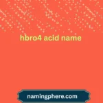hbro4 acid name